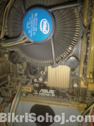 Asus 81 i3 4th gen 3.60ghZ full setup